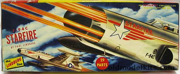 Lindberg 1/48 F-94C Starfire, 519-79 plastic model kit